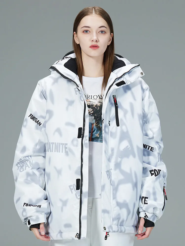 Sporty Winter Ski Snow Jacket Windproof Snowear