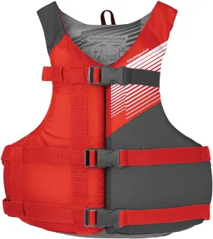 Stohlquist Fit Youth Life Jacket - Coast Guard Approved, High Mobility PFD, Buoyancy Foam, Fully Adjustable for Children Around 75-125 lbs