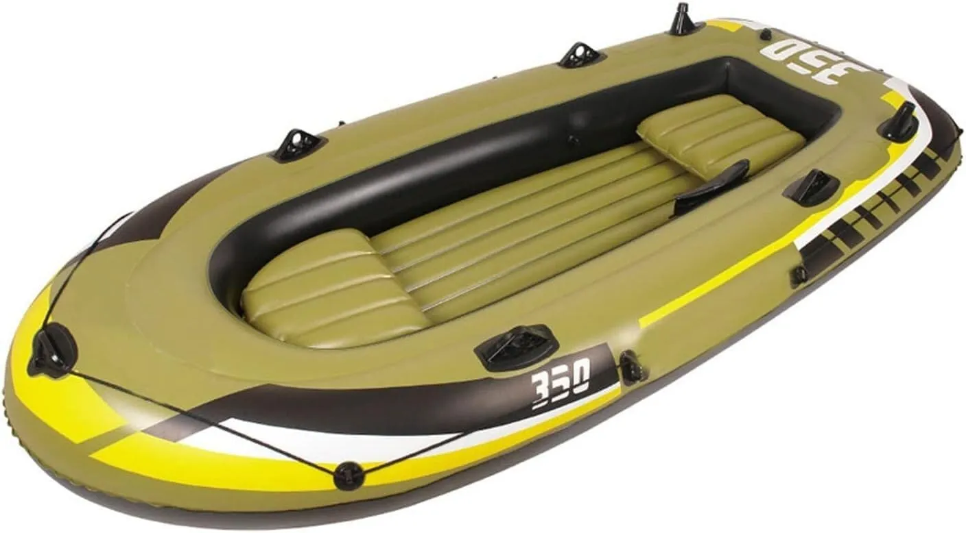 TEmkin Canoe, Inflatable Kayak, Inflatable Boat, Portable Thickened PVC Inflatable Boat,