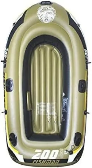 TEmkin Fishing Kayak, PVC Inflatable Boat, 2-3 Person Kayak, Standard Version Water Sports
