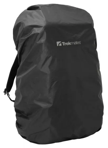 Trekmates Reversible Rucksack Rain Cover (15L)(Silver/Dark Grey)
