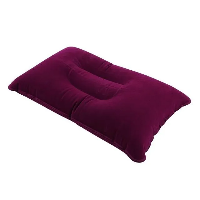 Ultra Soft Inflatable Travel Pillow-For Support While Sleeping