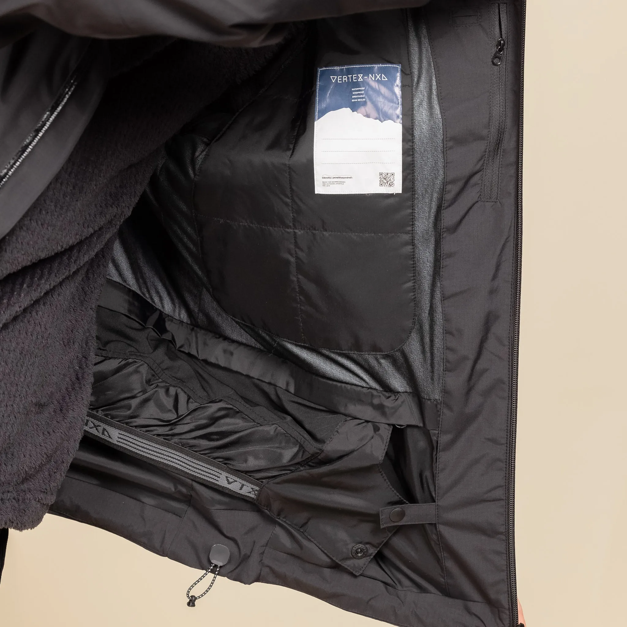 Vertex-NXL - 3L Temp Control Jacket - Black