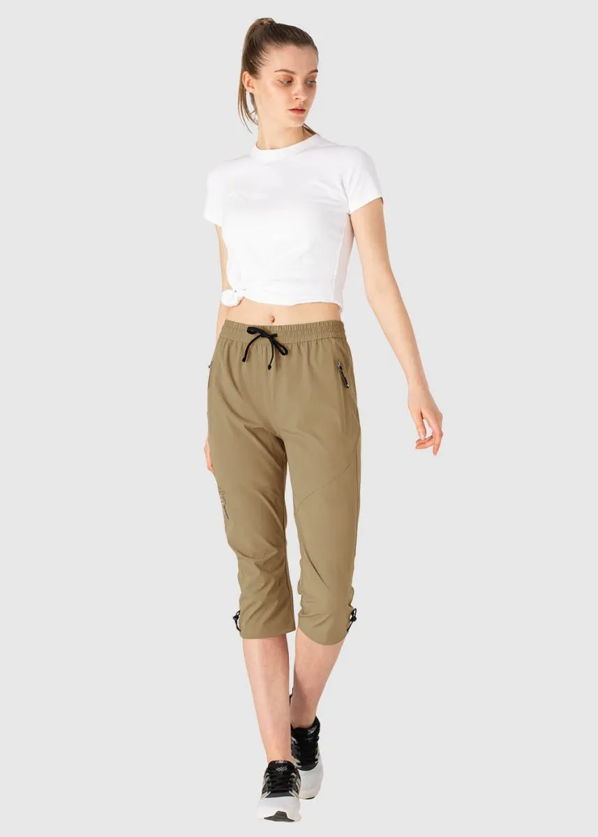 Women's Lightweight Outdoor Quick Dry Capri Pants