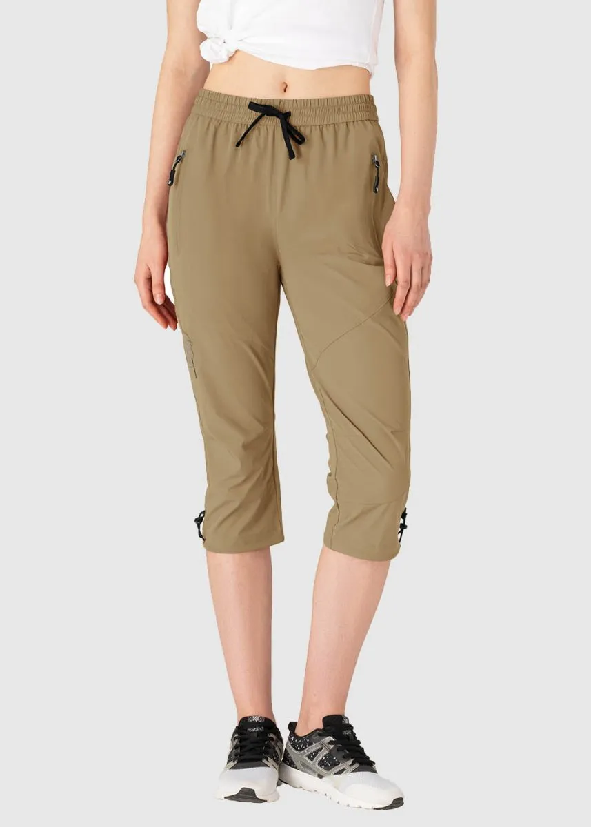Women's Lightweight Outdoor Quick Dry Capri Pants