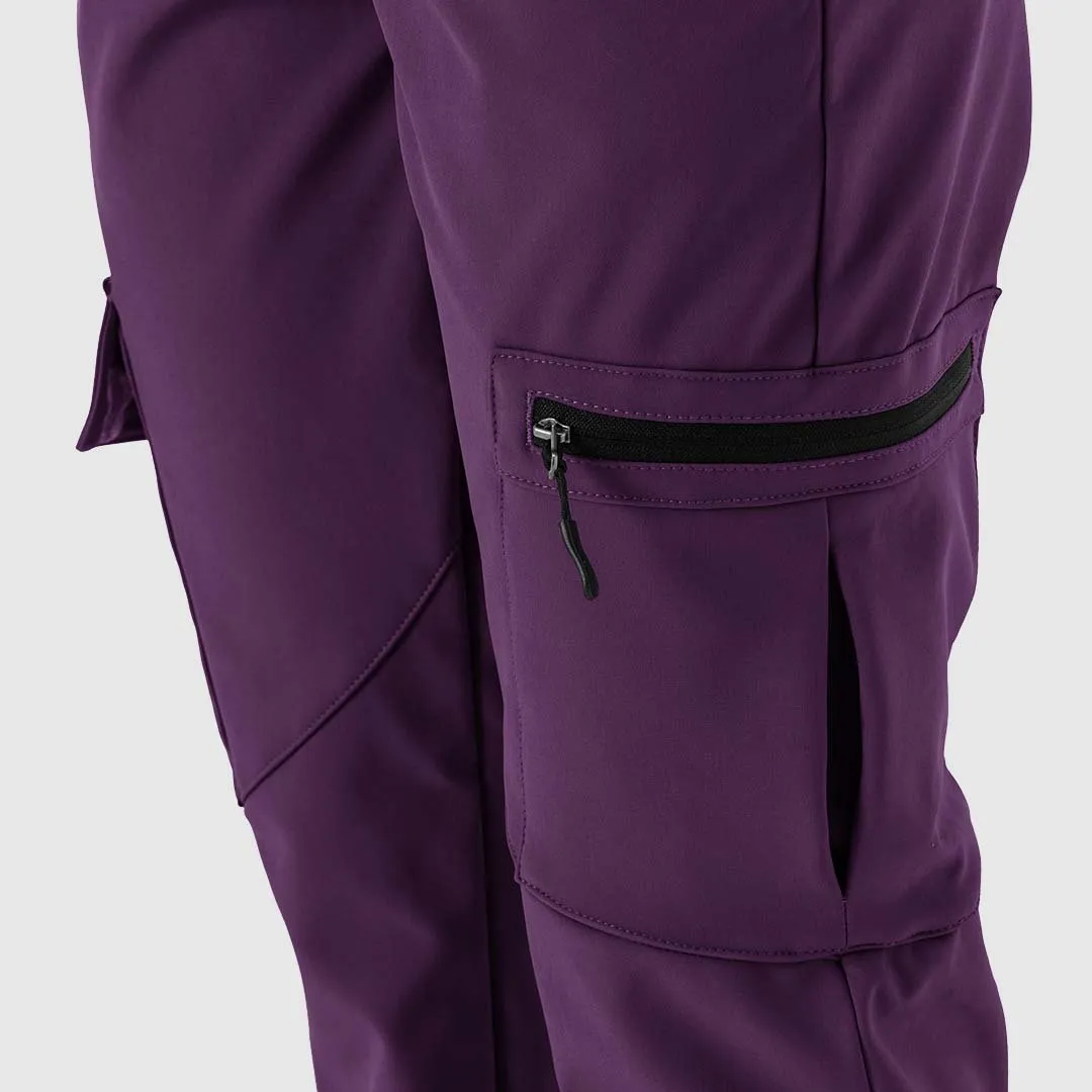 Women's Outdoor Hiking Fleece Lining Cargo Pants