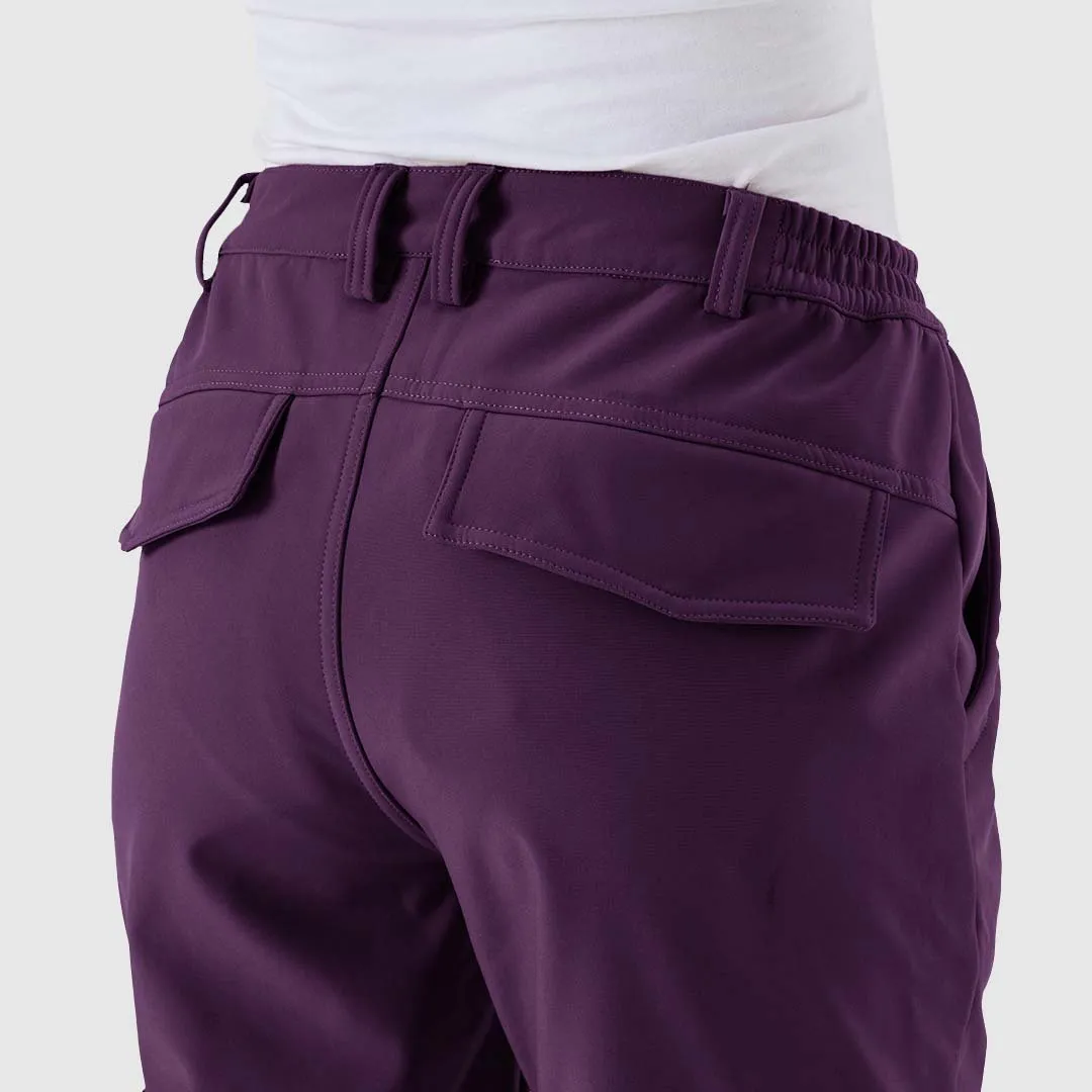 Women's Outdoor Hiking Fleece Lining Cargo Pants
