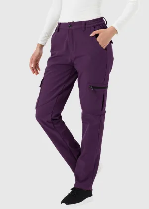 Women's Outdoor Hiking Fleece Lining Cargo Pants