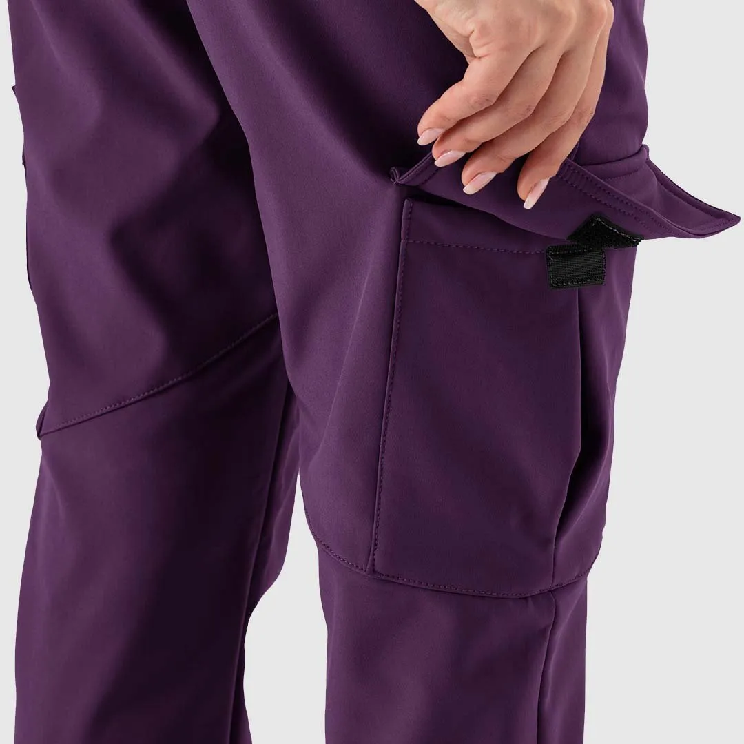 Women's Outdoor Hiking Fleece Lining Cargo Pants