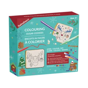 Woodland Animals Colouring Sugar Cookie Kit